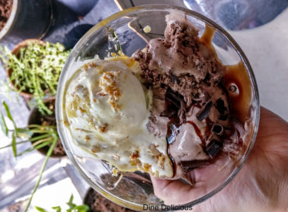 Butterscotch & Chocolate Icecream